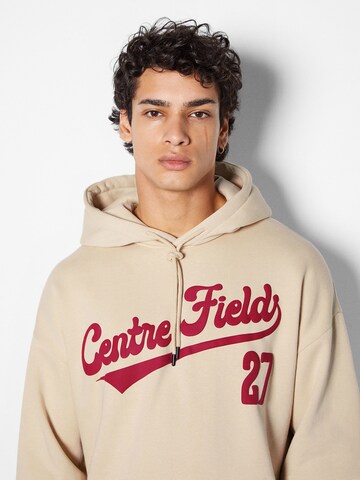 Bershka Sweatshirt in Beige