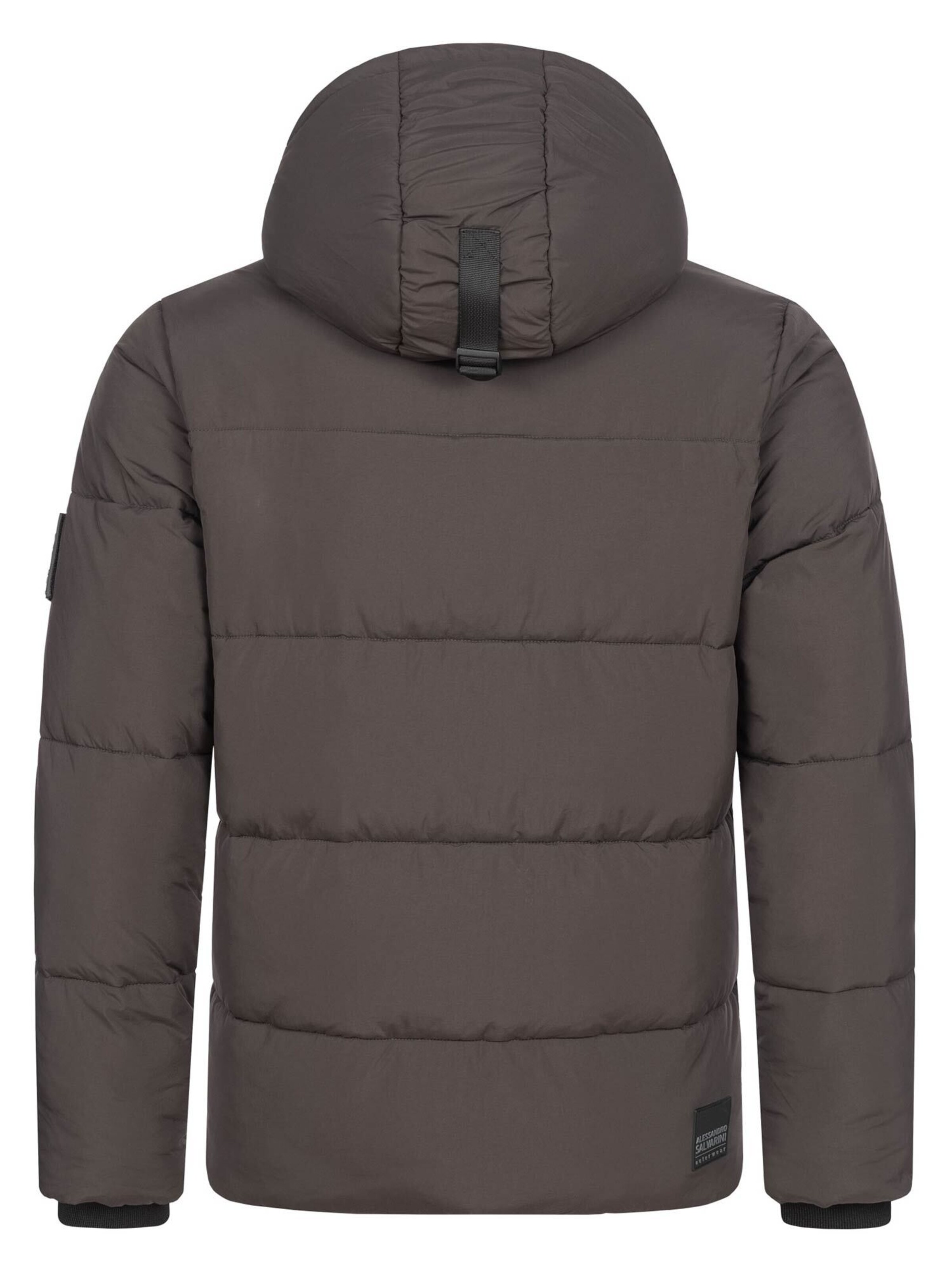 Alessandro Salvarini Winterjas in Bruin