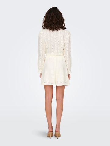 JDY - Falda 'WILLOW' en blanco