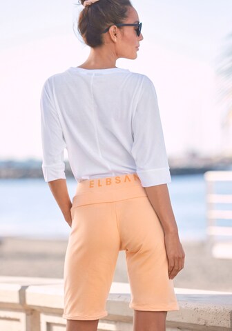 Regular Pantalon Elbsand en orange