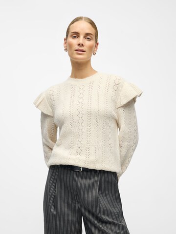 OBJECT Sweater in White: front