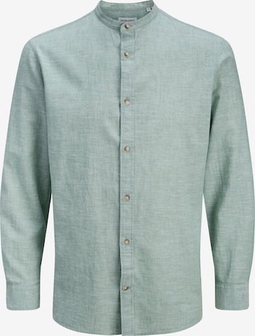 JACK & JONES Button Up Shirt 'JJESummer' in Green: front