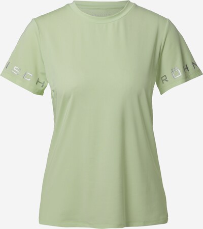 Röhnisch T-shirt fonctionnel 'HERITAGE' en vert pastel / argent, Vue avec produit