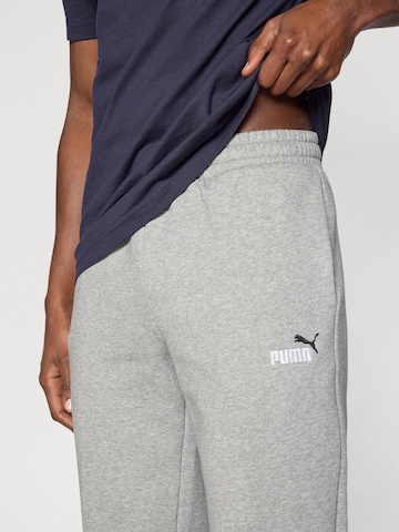 PUMA Tapered Sporthose 'ESS No. 1' in Grau