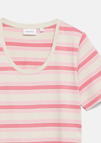 COMMA T-Shirt in Pink