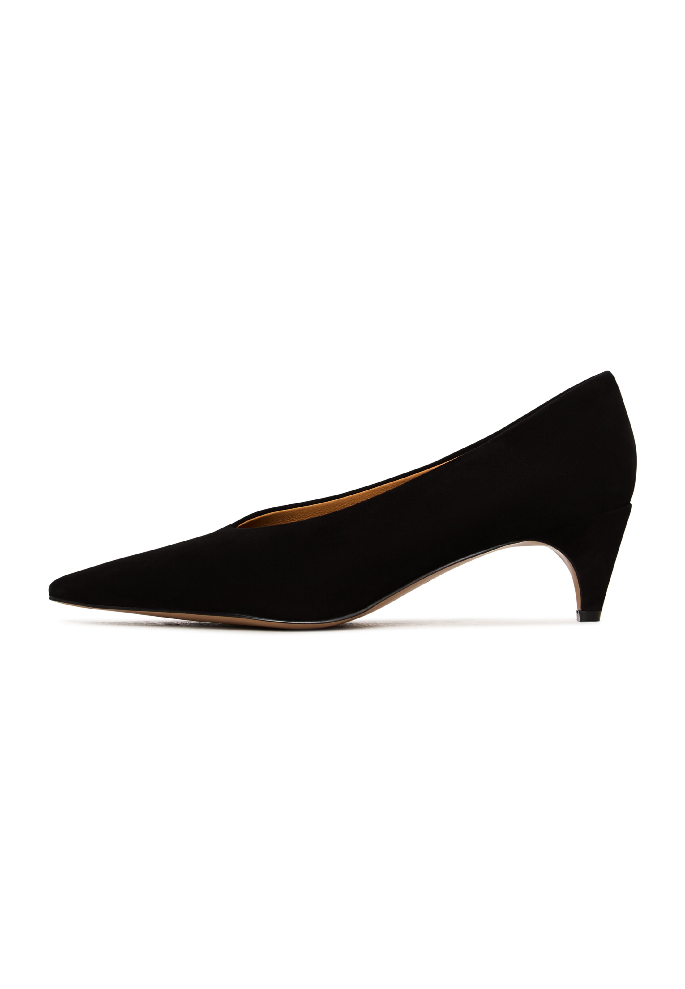 CESARE GASPARI Pumps in Schwarz: Vorderseite