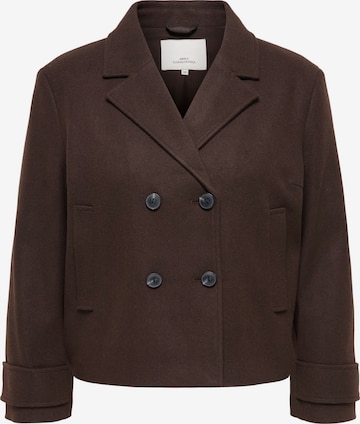Veste mi-saison 'CARFreja' ONLY Carmakoma en marron : devant