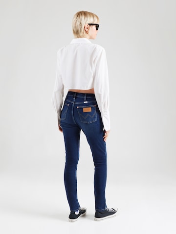 WRANGLER Skinny Džínsy 'SIENNA' - Modrá