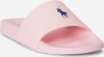 Zoccoletto di Polo Ralph Lauren in rosa: frontale