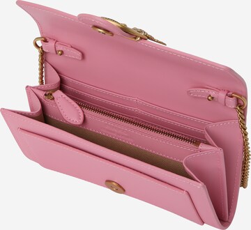 PINKO - Clutches 'Love One' em rosa