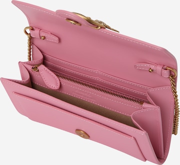 PINKO Clutch 'Love One' in Pink