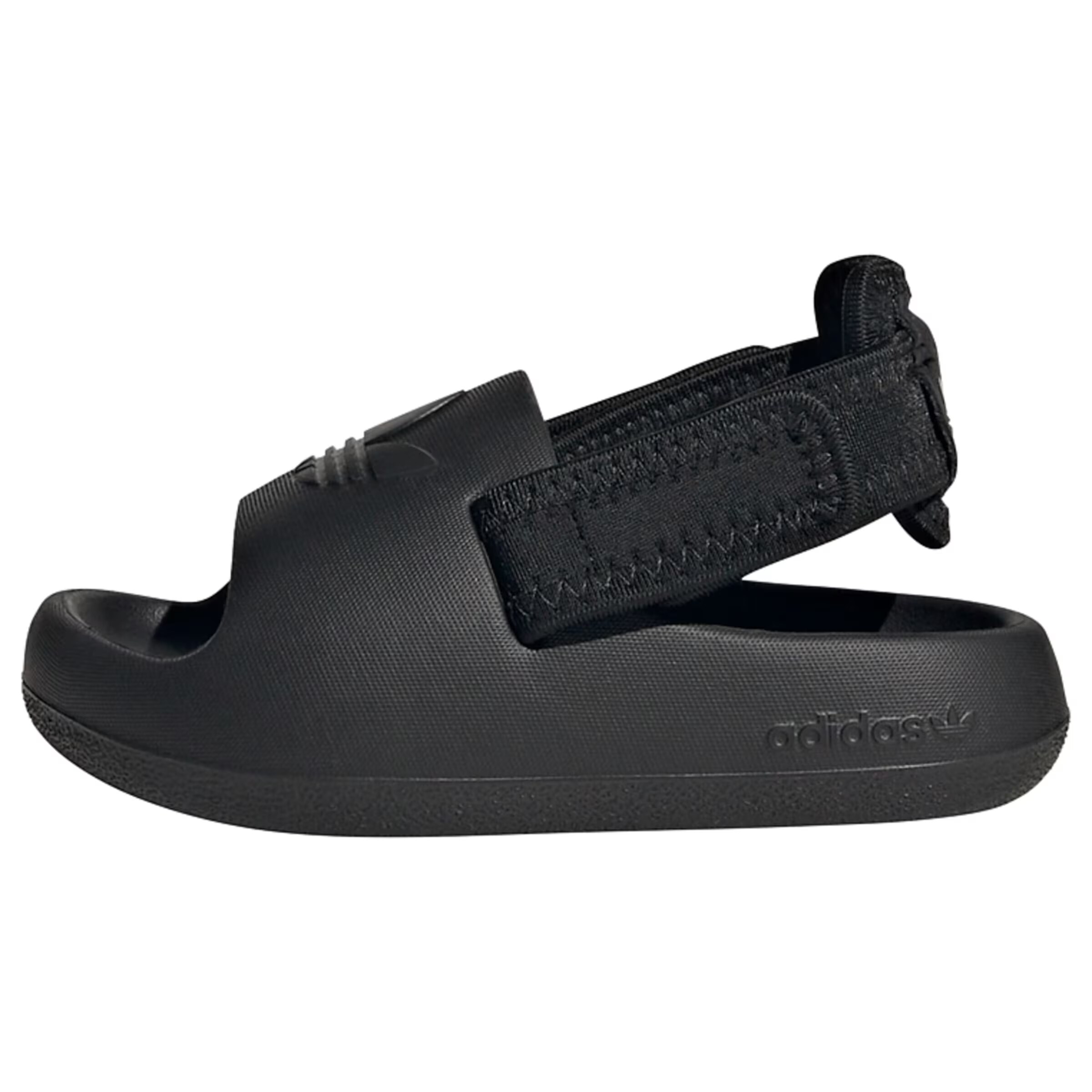 ADIDAS ORIGINALS - Zapatos abiertos 'ADIFOM ADILETTE I' en negro: frente