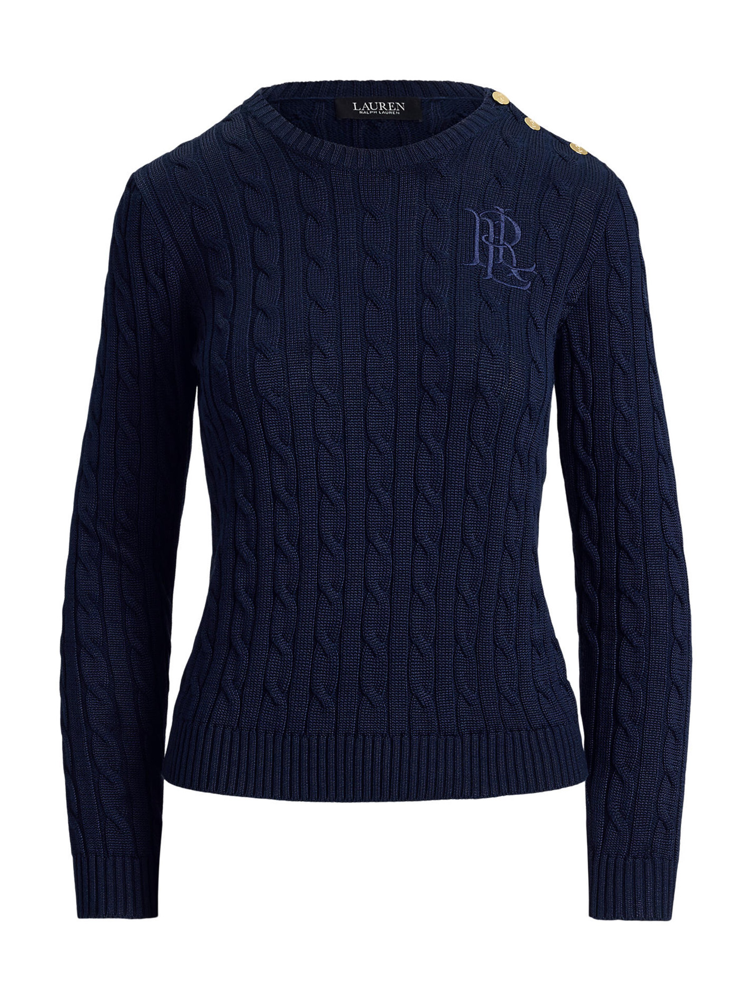 Lauren Ralph Lauren Tröja i blå: framsida