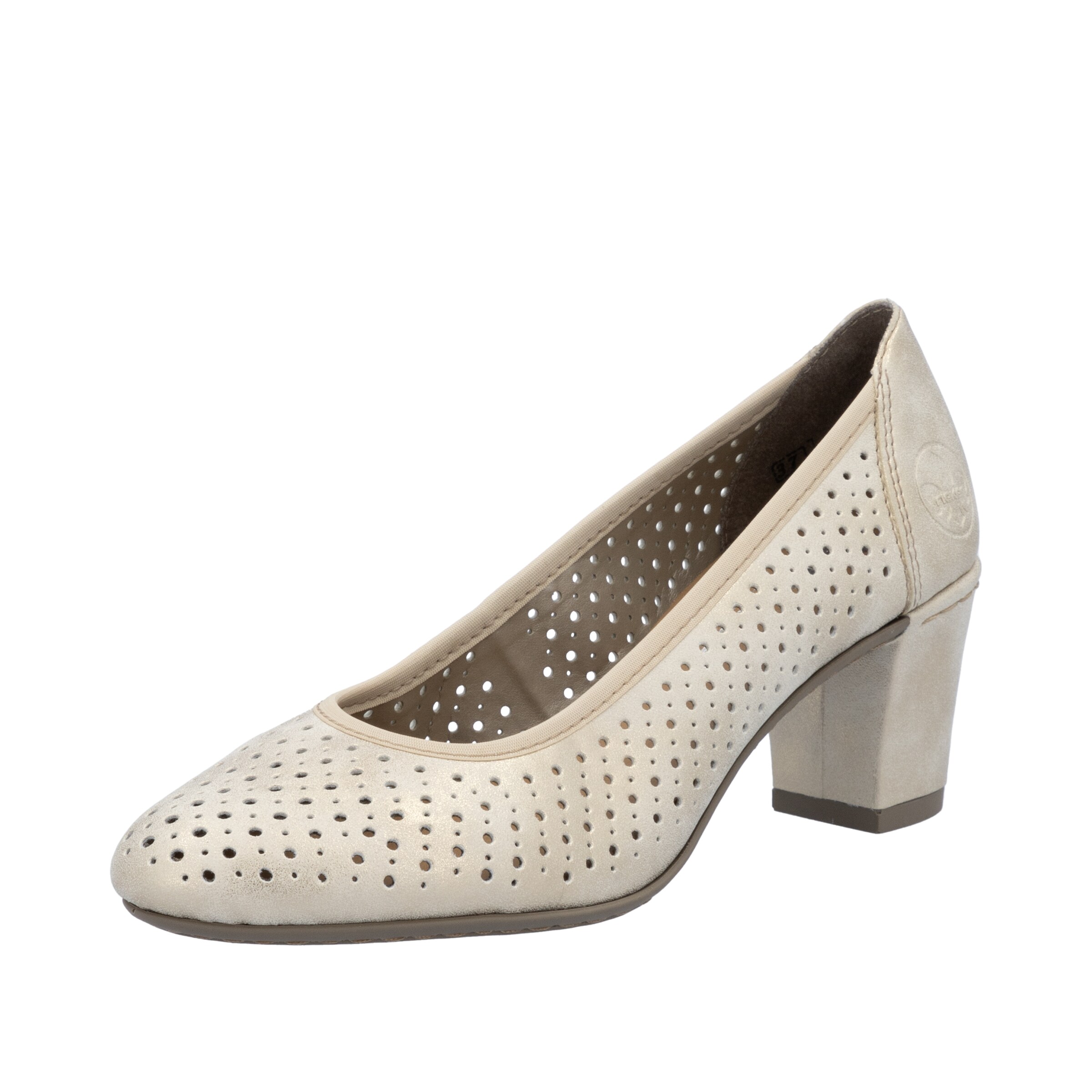 Rieker Pumps ' 41057 ' in Beige: front