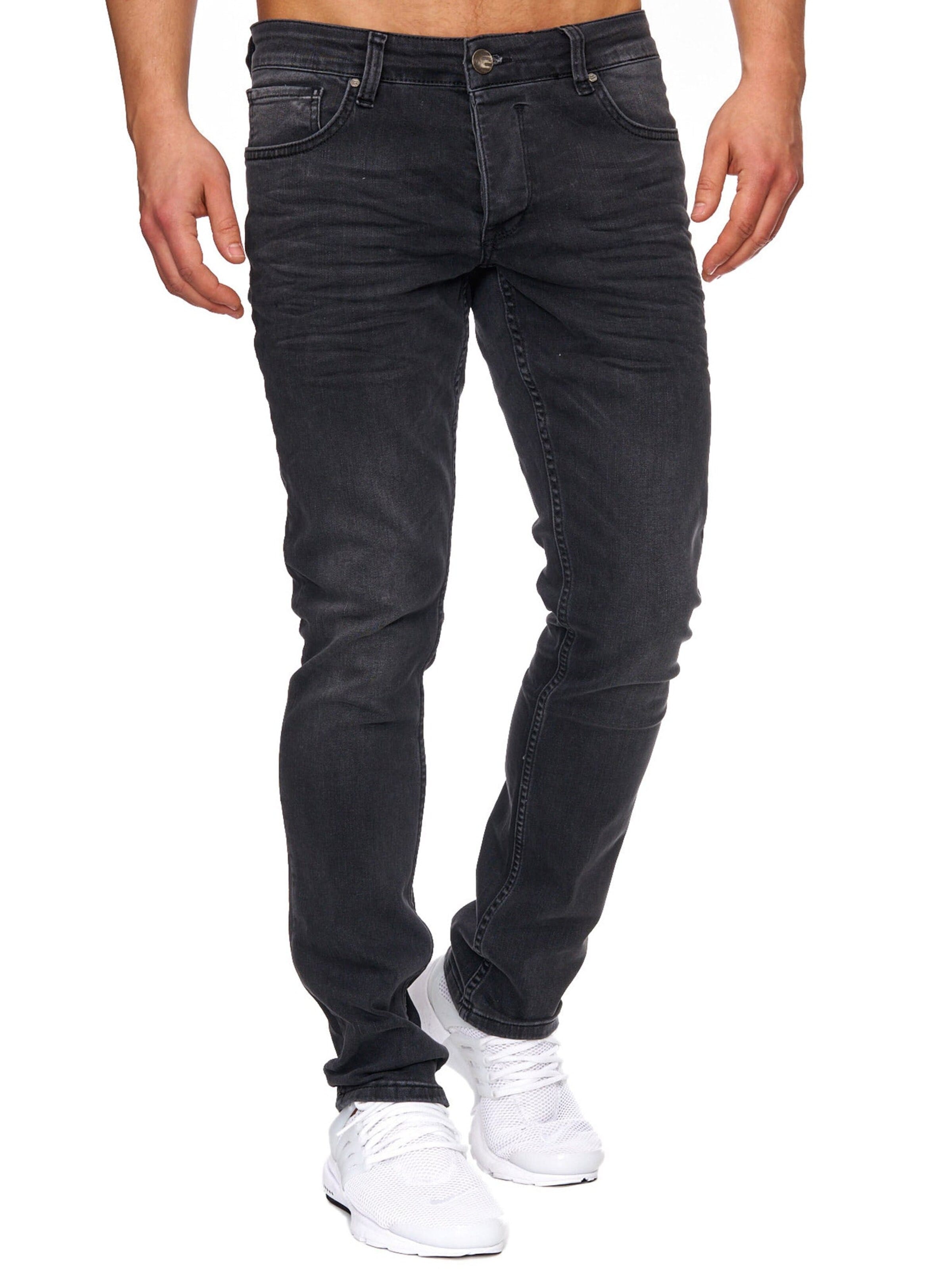 Tazzio Slimfit Jeans '16533' in Zwart