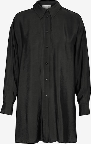 SOAKED IN LUXURY Blouse in Zwart: voorkant