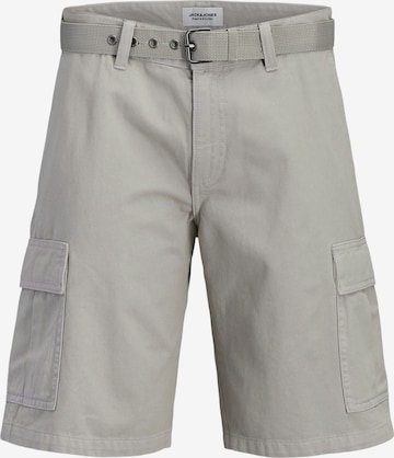 JACK & JONES - Pantalón cargo 'JPSTCOLE HUDSON' en gris: frente