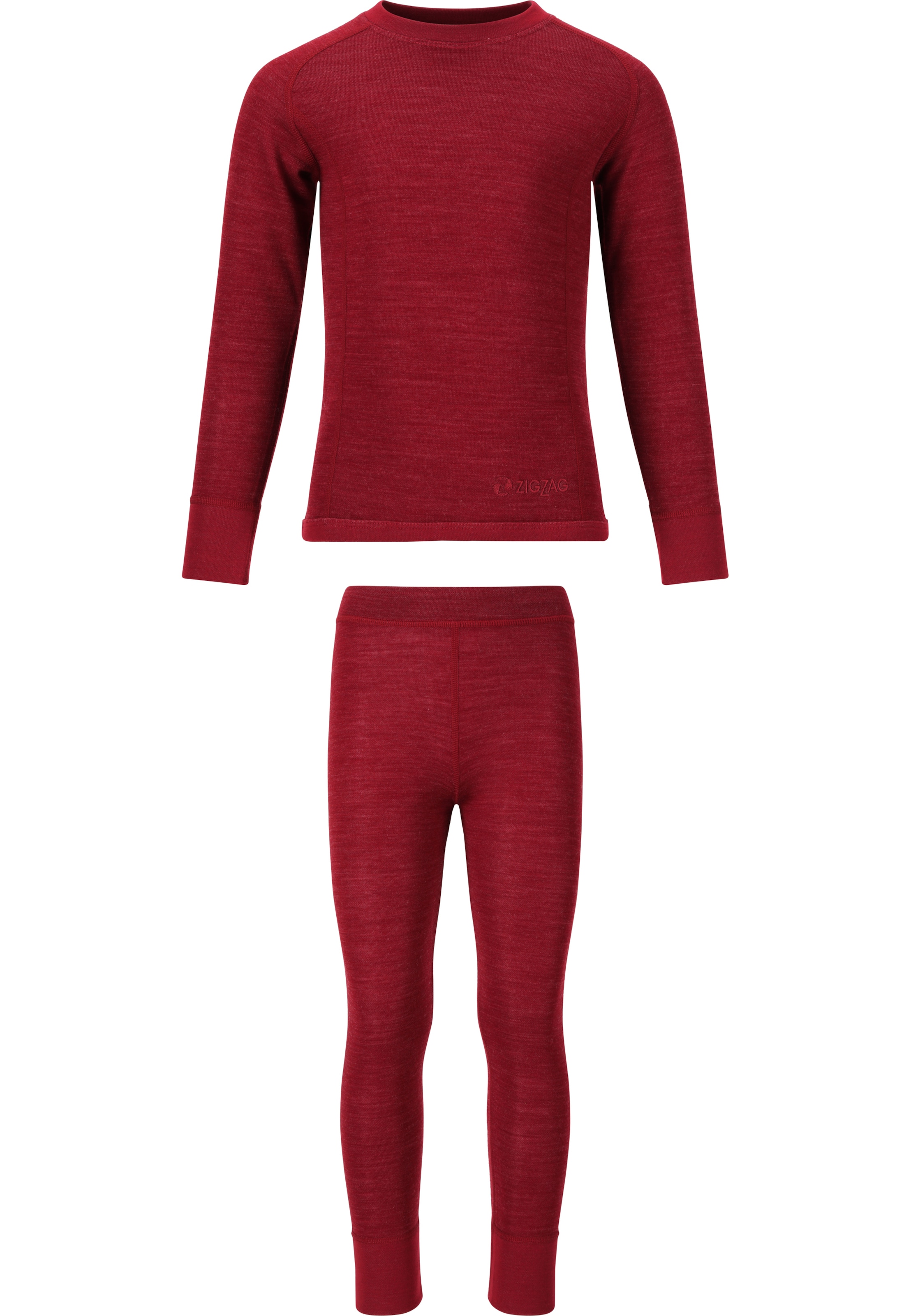 ZigZag Ski- und Funktionswäsche in Rot: Vorderseite