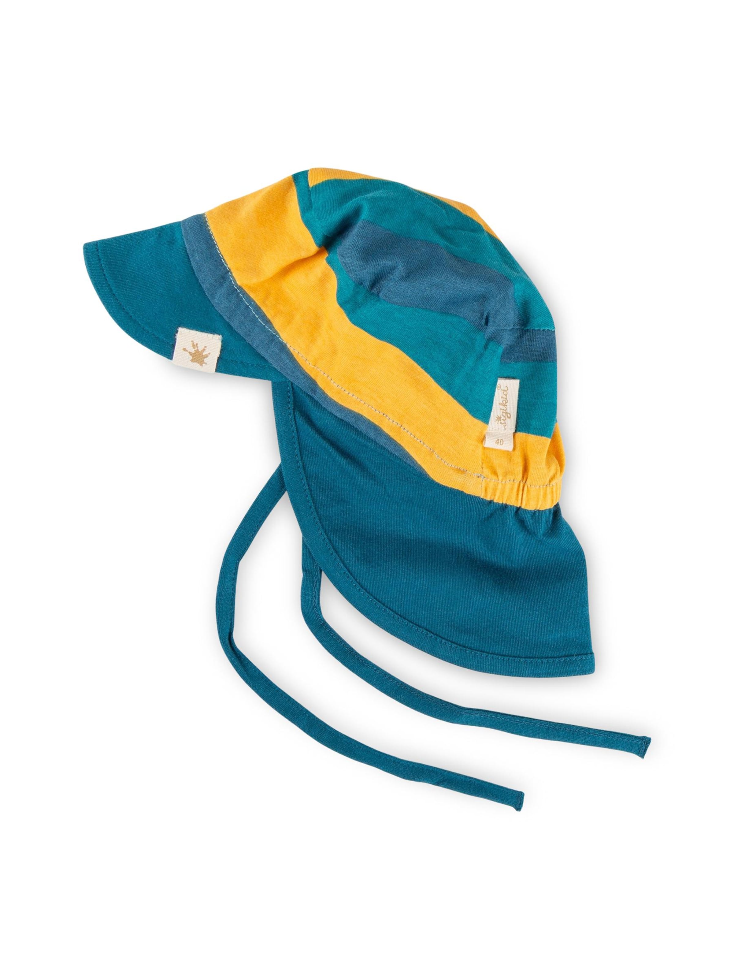 SIGIKID Hat 'Hut Blue & Bright' in Green: front