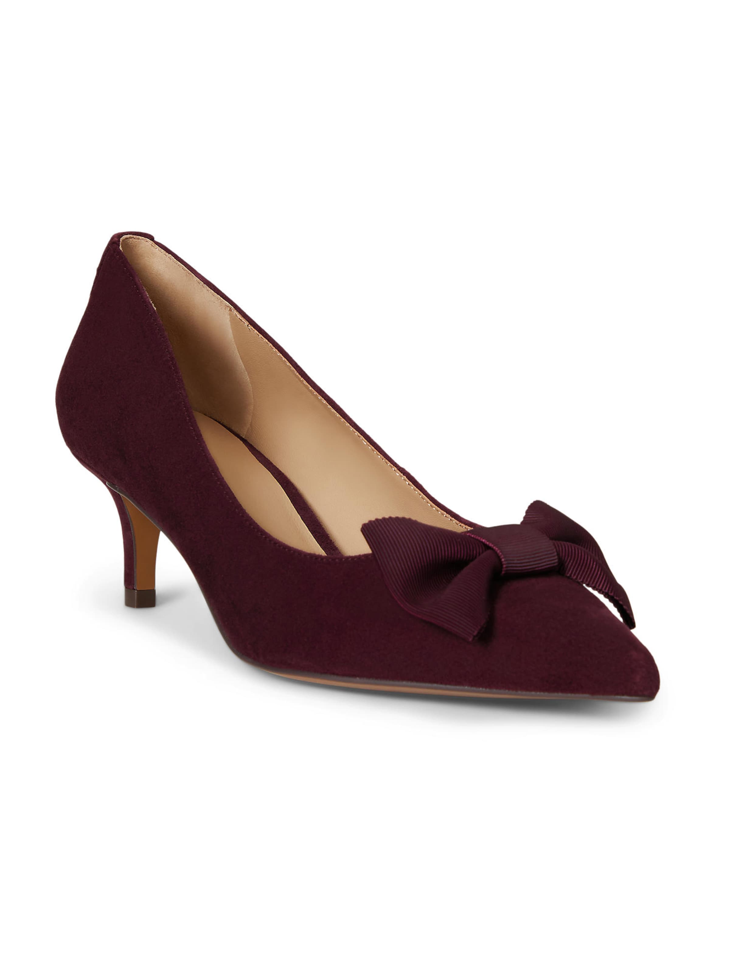 Escarpins &#x27;ADRIENNE&#x27; Lauren Ralph Lauren en rouge : devant