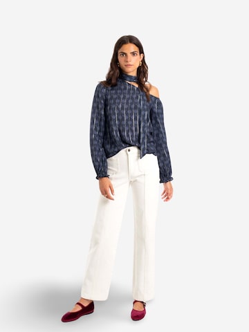 THE-ARE Bluse in Blau