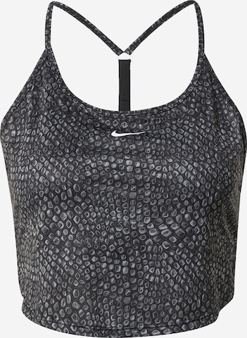 NIKE - Top deportivo en negro: frente