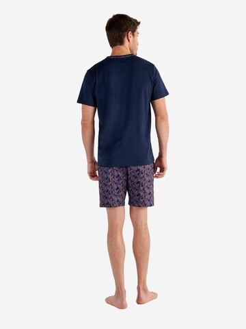 HOM Shorty Pyjama ' Ringo ' in Blau