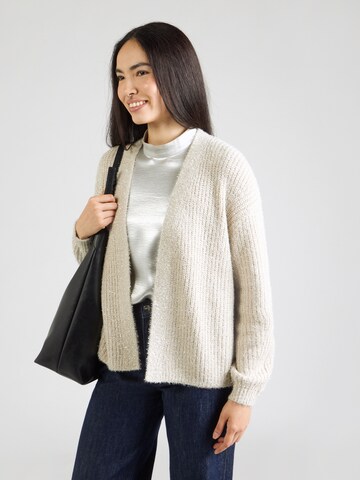 COMMA Strickjacke in Grau: Vorderseite