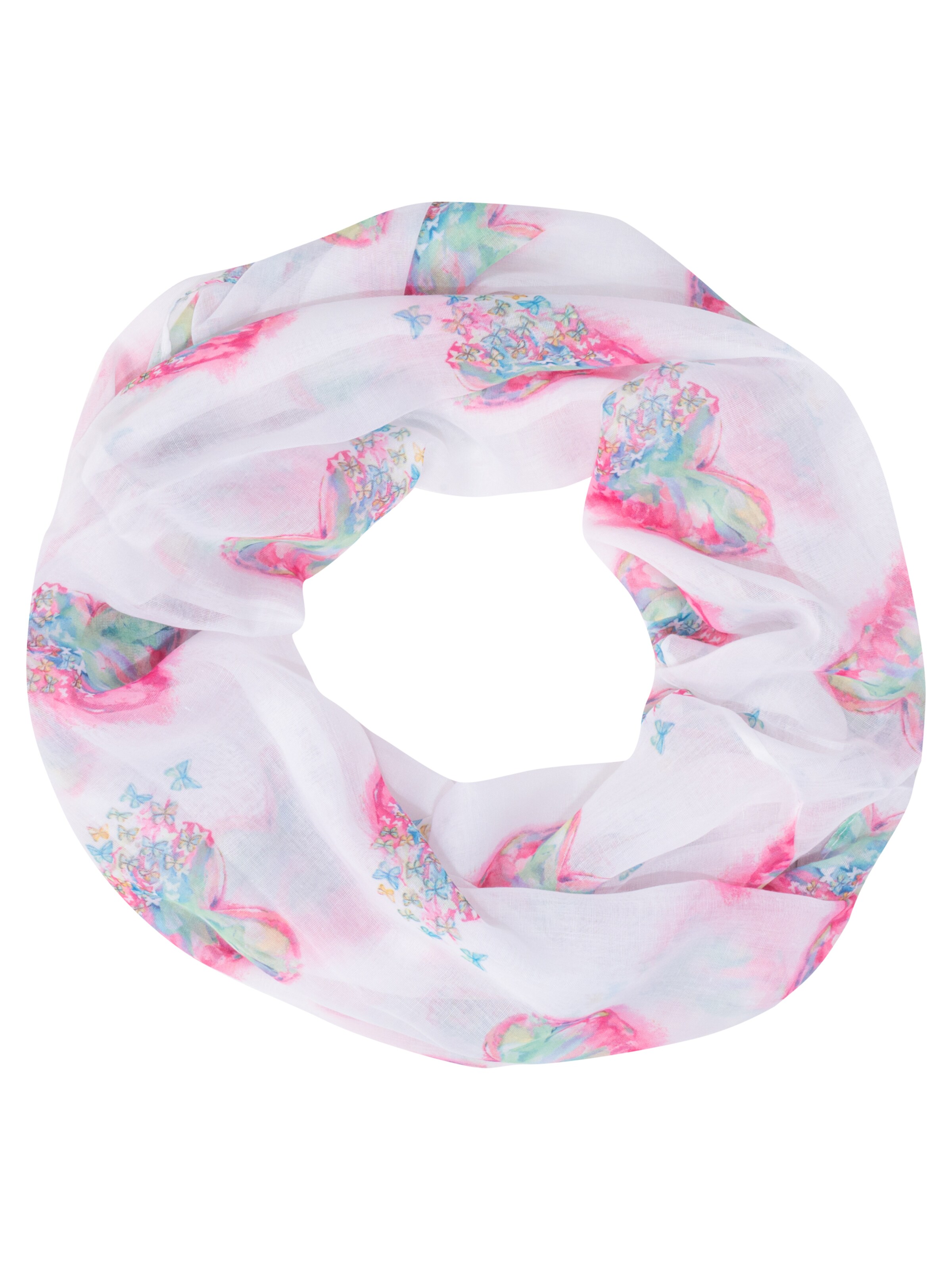 Seasons of April Tunnelsjaal 'Amira' in Roze: voorkant