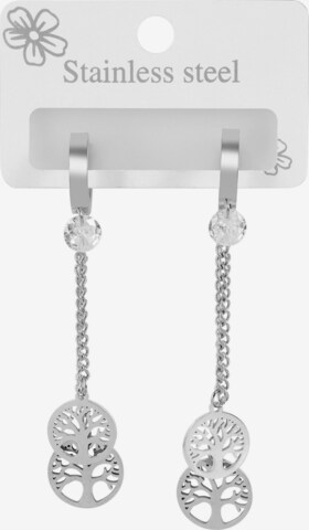 Akzent Earrings 'Mica, langlebig' in Silver: front