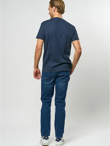 U.S. POLO ASSN. Tričko 'Arjun' – modrá