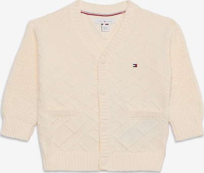 TOMMY HILFIGER Strickjacke in 56 in creme, Produktansicht