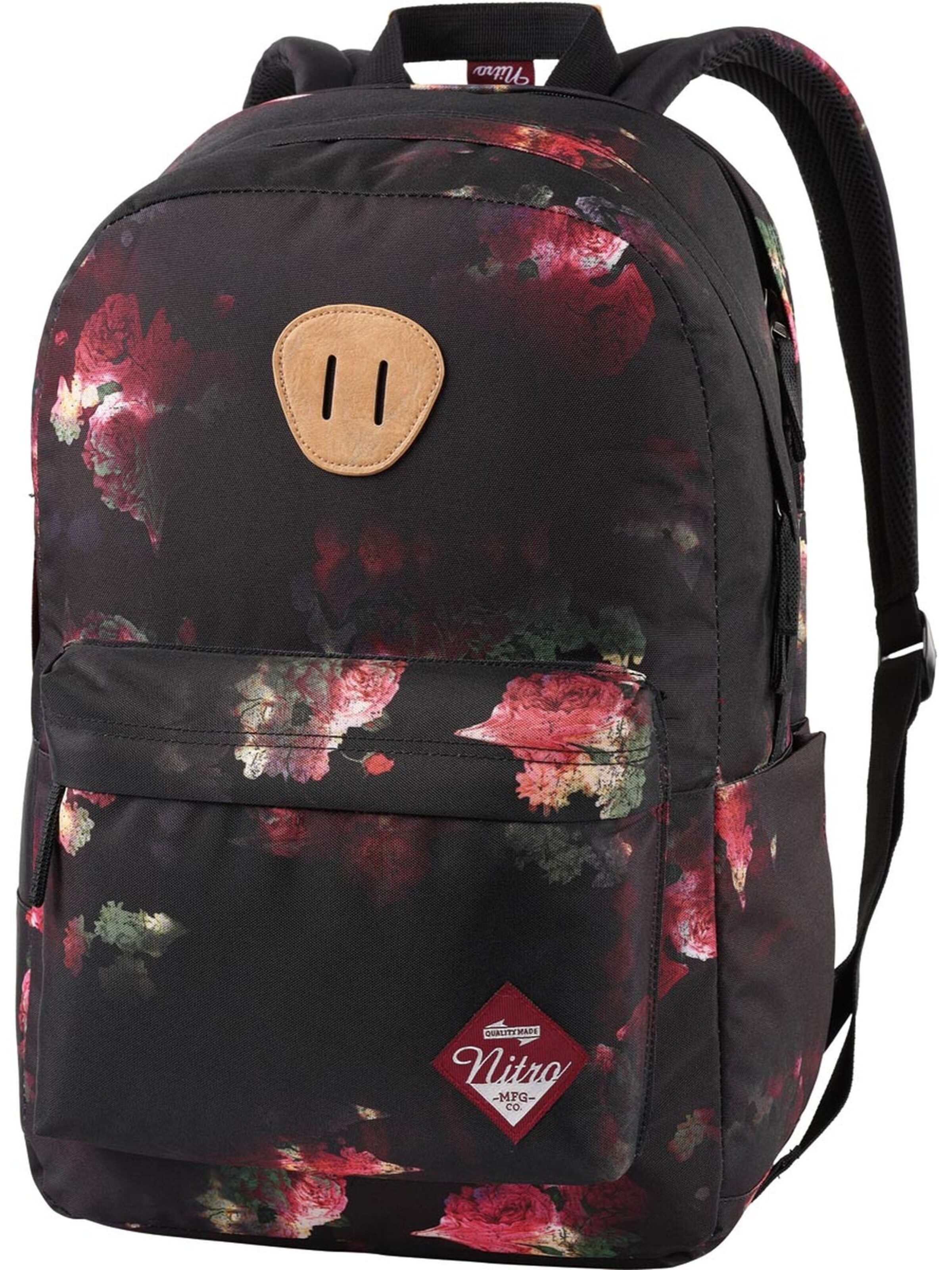 NITRO Rucksack 'URBAN PLUS' in Schwarz: Vorderseite