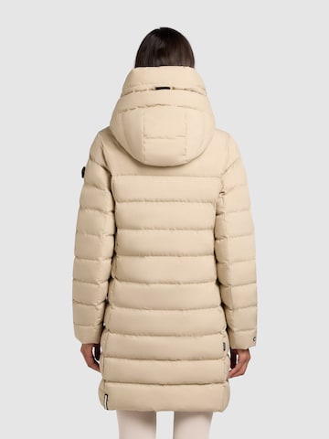 khujo Wintermantel 'Nekar' in Beige