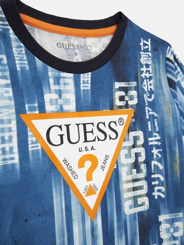 T-Shirt GUESS en bleu