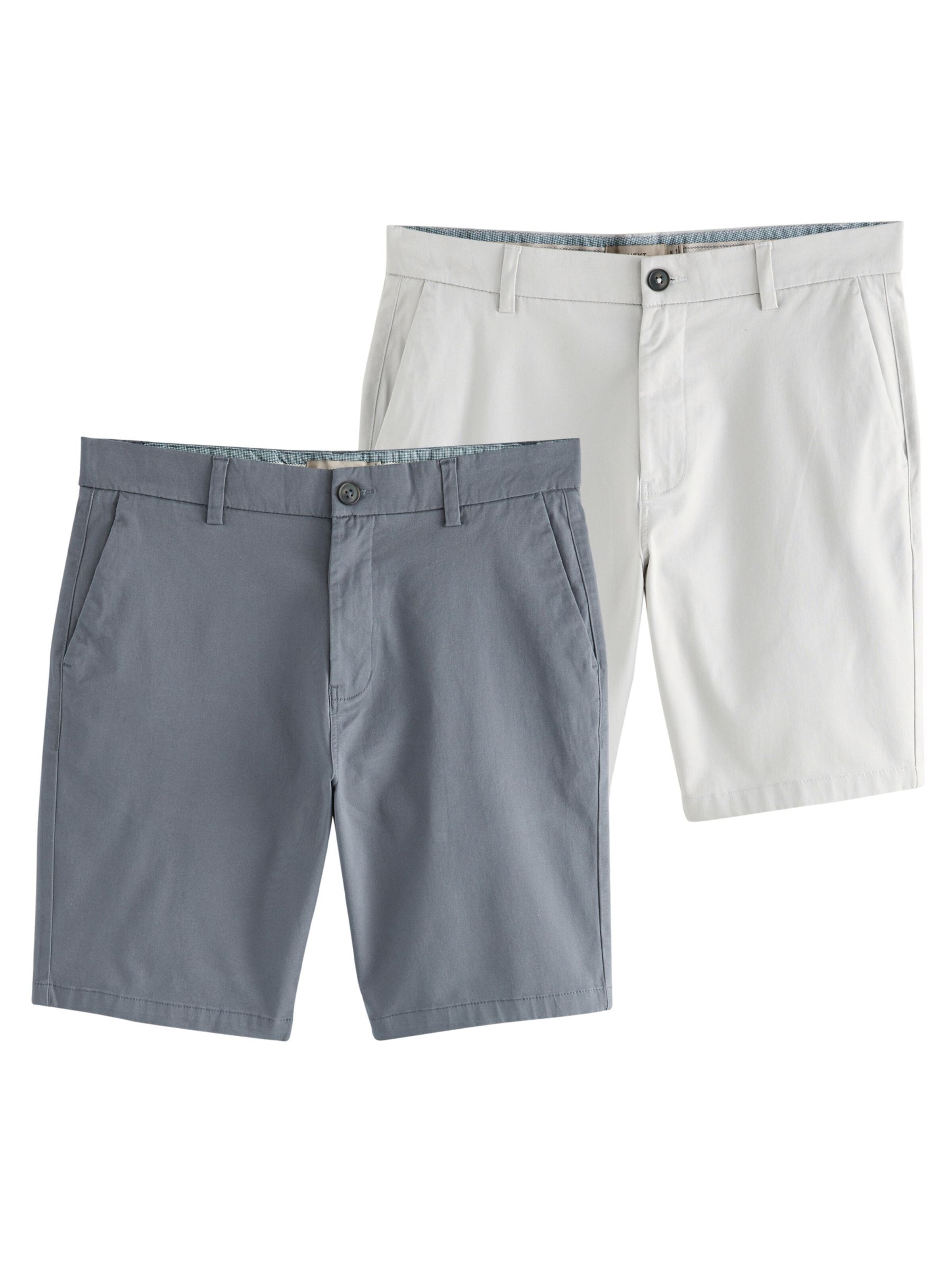 Next Slimfit Chinoshorts in Beige: Vorderseite