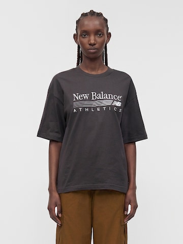 new balance Póló - fekete: elől