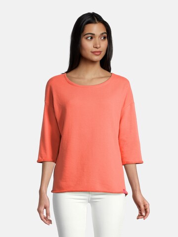 salzhaut Shirt 'Heven' in Orange: Vorderseite