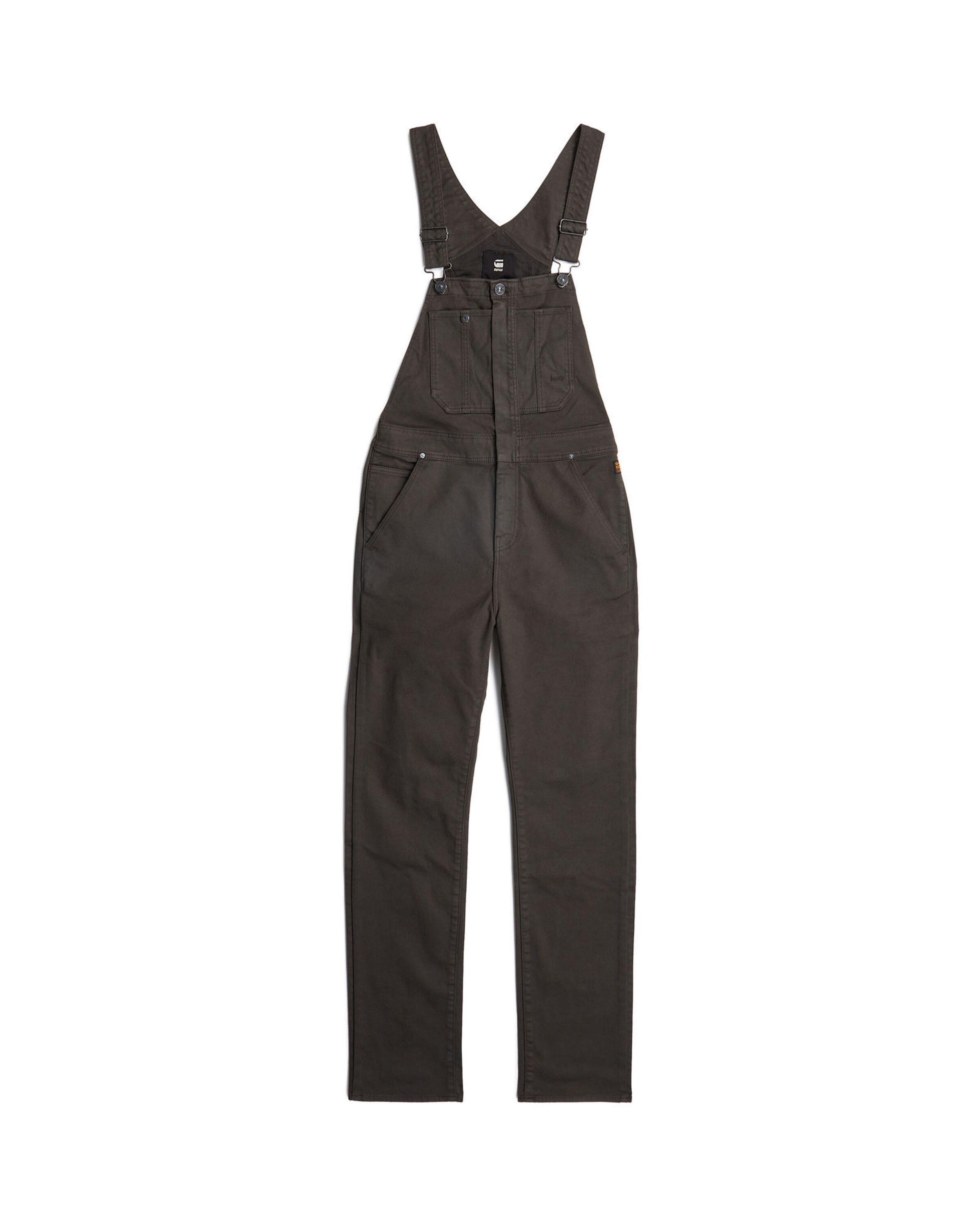 G-STAR Jumpsuit 'Dungaree' in Bruin: voorkant