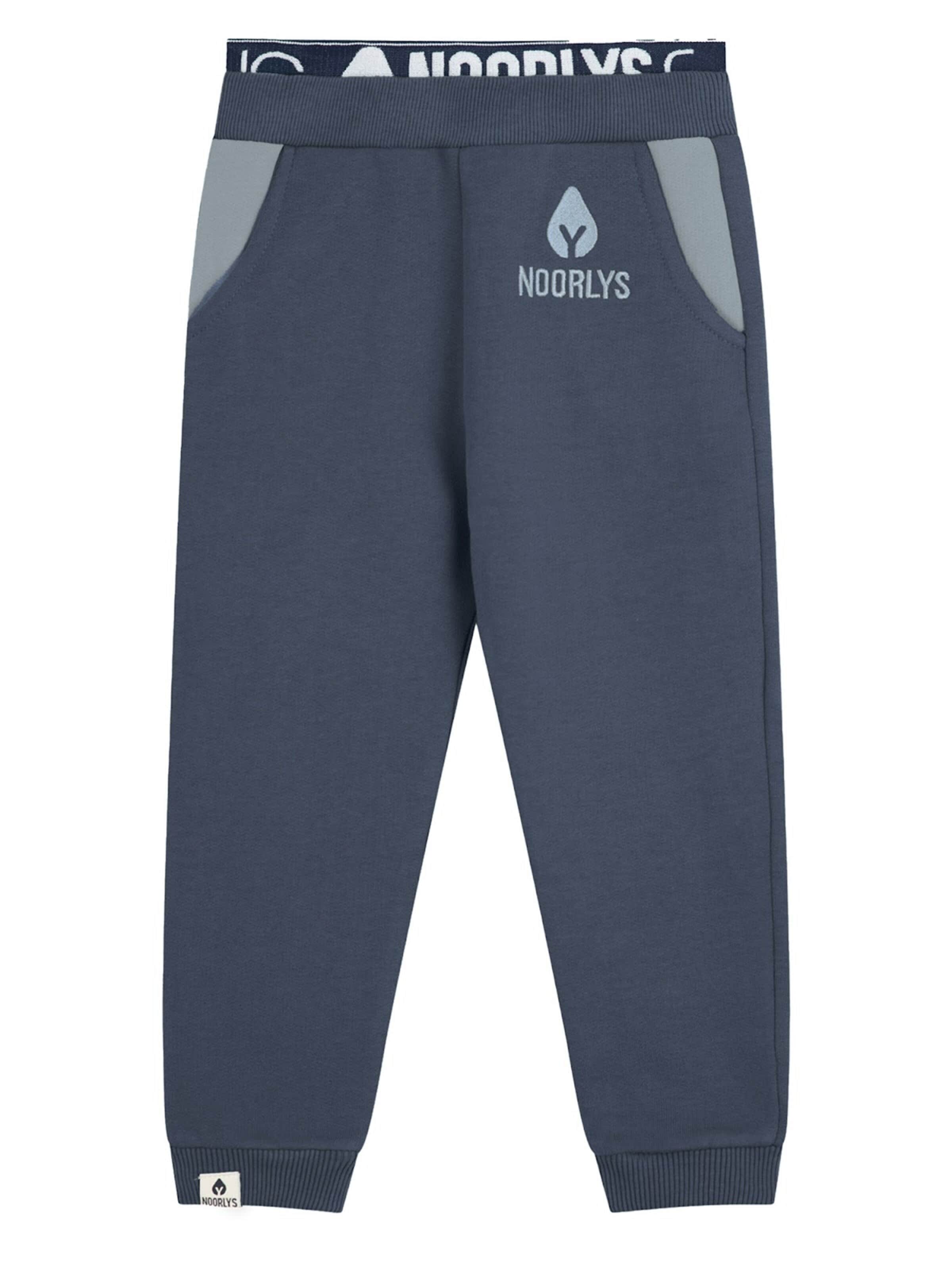 NOORLYS Regular Workout Pants 'CLASSIC' in Blue: front