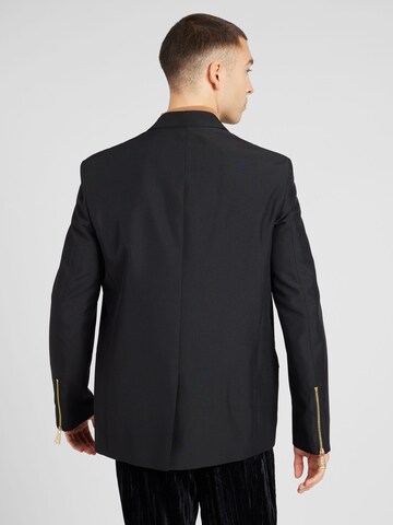 Coupe regular Veste de costume Versace Jeans Couture en noir
