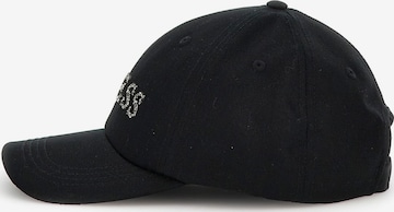 Casquette GUESS en noir : devant