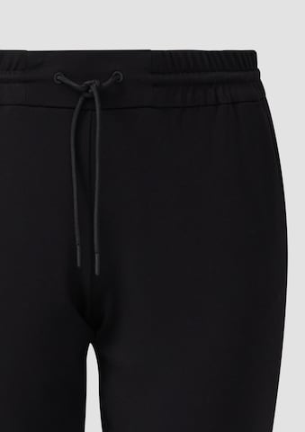 Effilé Pantalon s.Oliver en noir