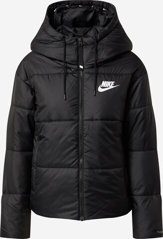 Veste mi-saison Nike Sportswear en noir : devant