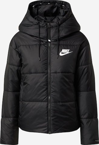 Nike Sportswear Kevad-sügisjope, värv must: eest vaates