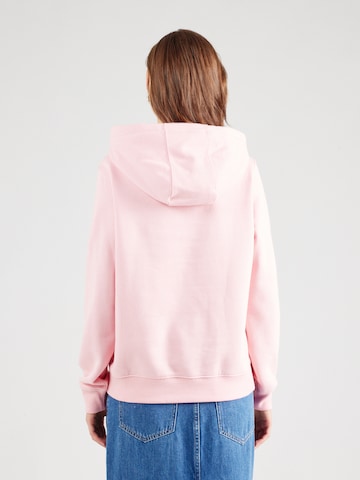 Felpa di Tommy Jeans in rosa
