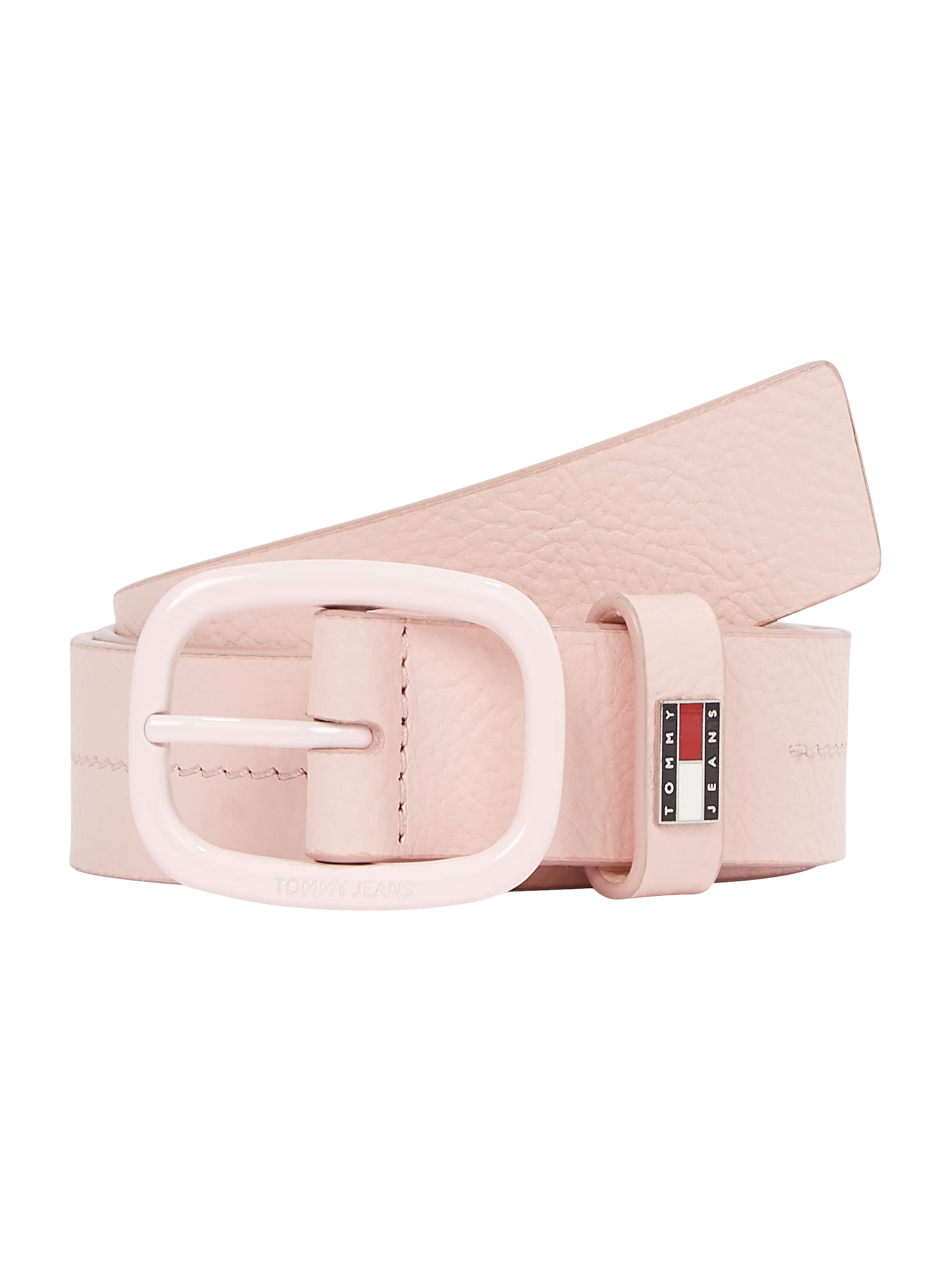 Tommy Jeans Belt in Pink: front