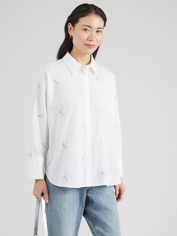 Hailys Blouse 'Em44my' in White: front