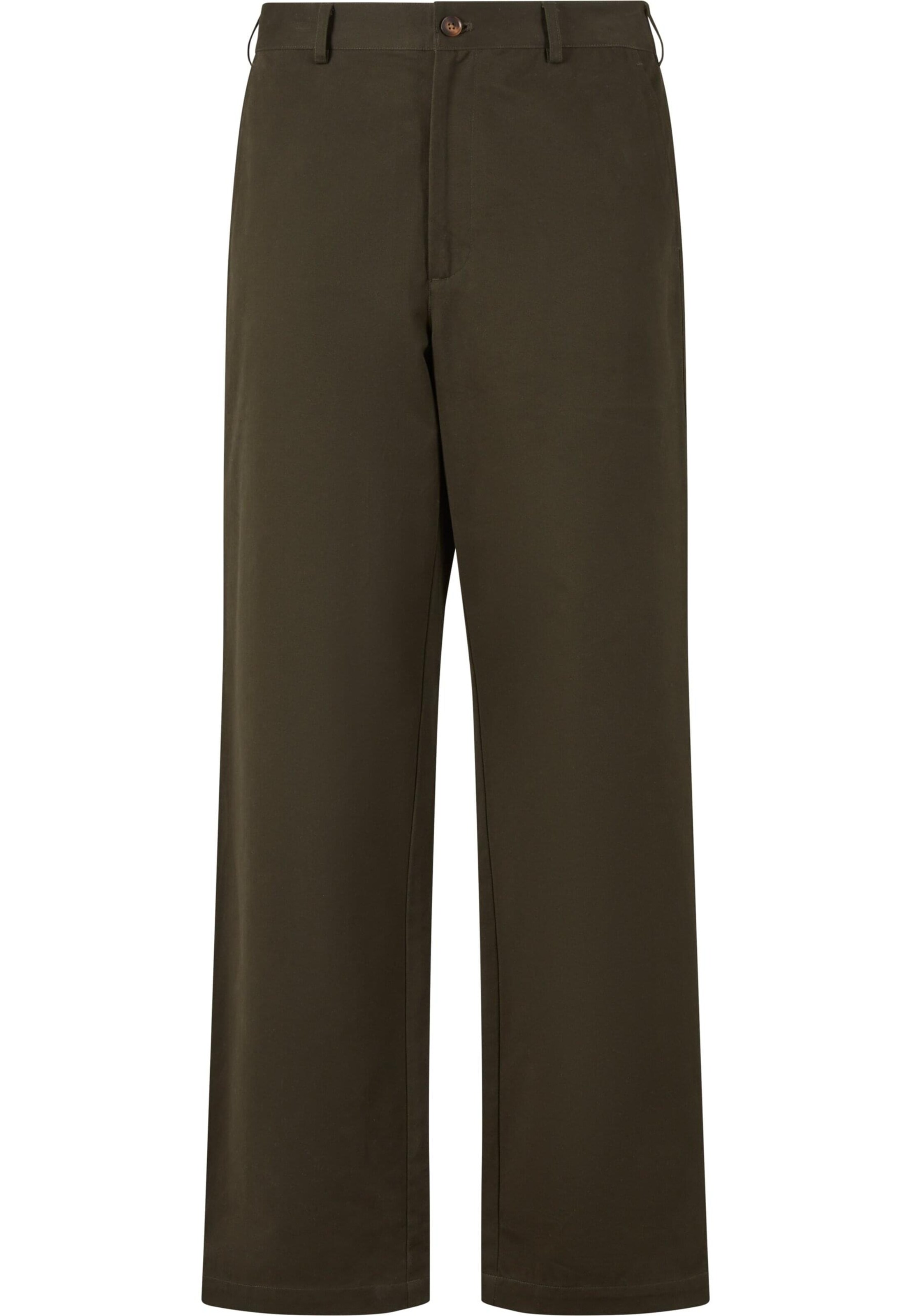 Prohibited Normální Chino kalhoty – zelená: přední strana