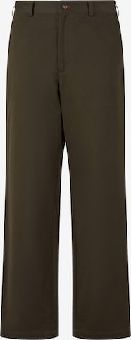 Regular Pantalon chino Prohibited en vert : devant